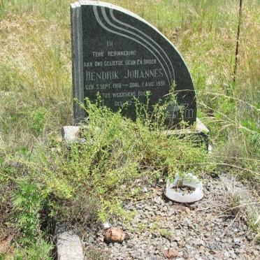 MERWE Hendrik Johannes, v.d. 1918-1951