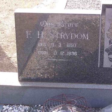 STRYDOM F.H. 1897-1936
