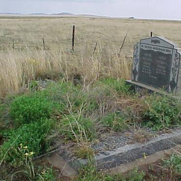 Free State, DEWETSDORP district, Cyferfontein 260, farm cemetery