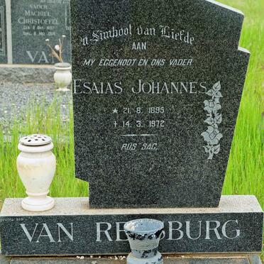RENSBURG Esaias Johannes, van 1895-1972