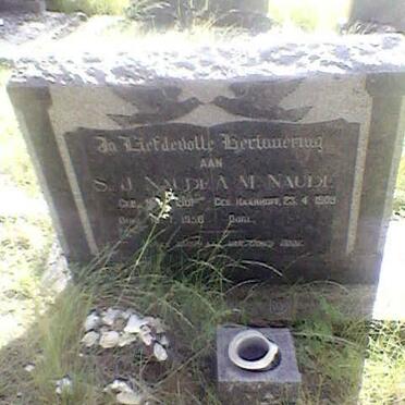 NAUDE S.J. &amp; A.M.