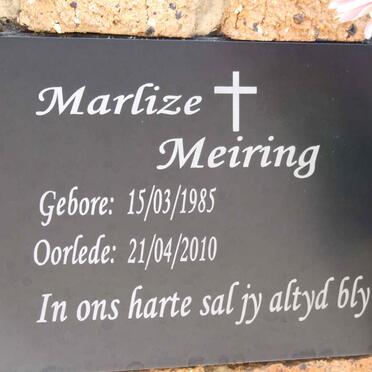 MEIRING Marlize 1985-2010