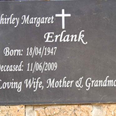 ERLANK Shirley Margaret 1947-2009