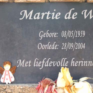 WET Martie, de 1959-2004