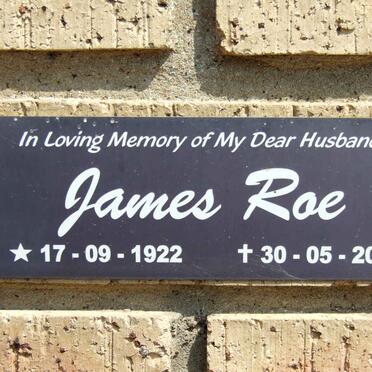 ROE James 1922-2001