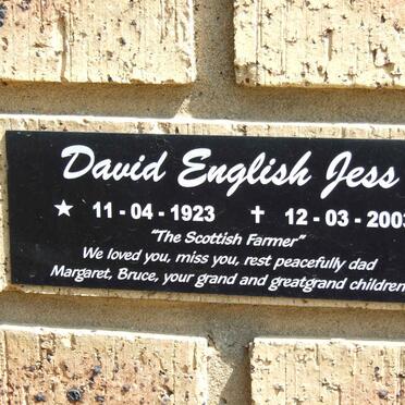 JESS David English 1923-2003