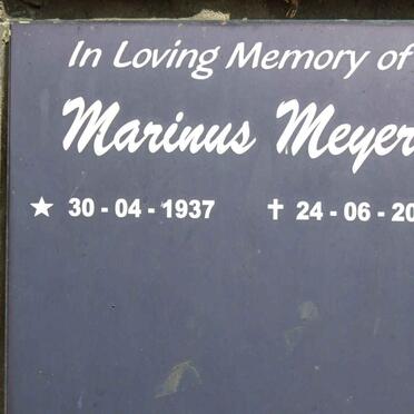 MEYER Marinus 1937-2005
