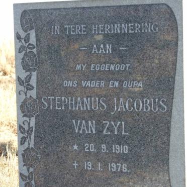 ZYL Stephanus Jacobus, van 1910-1976 