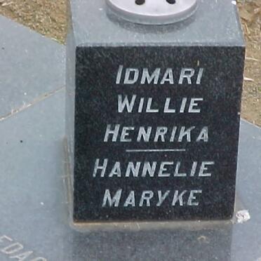 BERG Johannes W., van den 1922- &amp; Hendrika J. SNYMAN 1928-1984