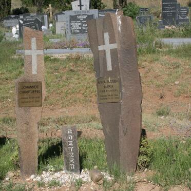 COETZER Johannes Christoffel 1919-2003 &amp; Anna Jacoba Maria RICHTER 1922-1999