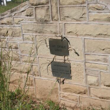 CRONJE L.A.F. 1948-1999