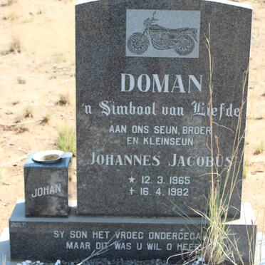 DOMAN Johannes Jacobus 1965-1982