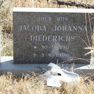 DIEDERICHS Jacoba Johanna 1911-1990