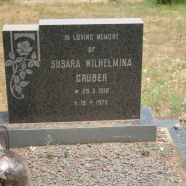 GRUBER Susara Wilhelmina 1918-1975