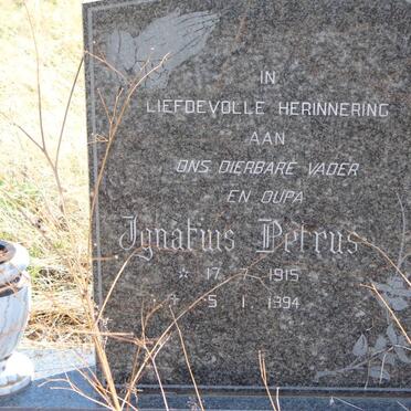 GRUNDLING  Ignatius Petrus 1915-1994