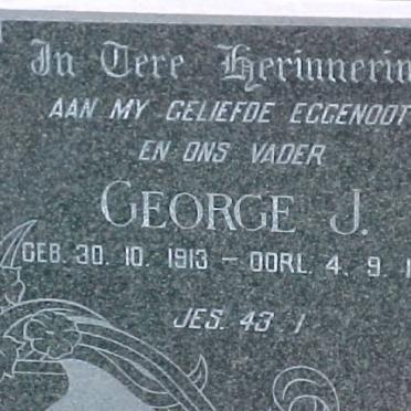 GERINGER George J. 1913-1972