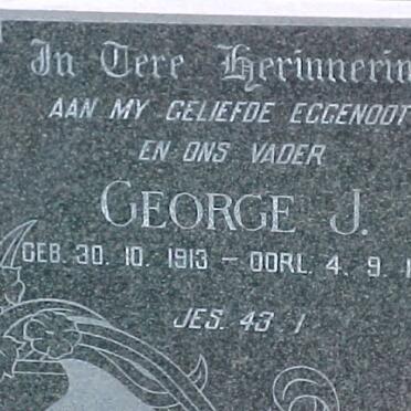 GERINGER George J. 1913-1972