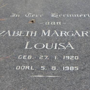 GROTIUS Elizabeth Margaretha Louisa 1920-1985