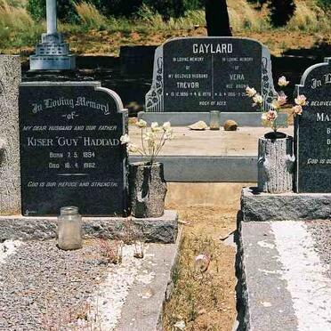 HADDAD Kiser 1894-1962 &amp; TIBSHRAENY Mary 1914-1996