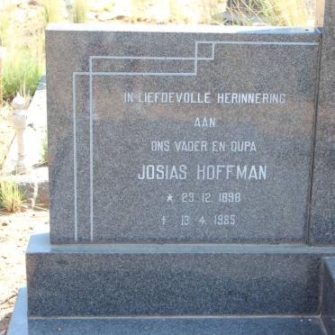 HOFFMAN Josias 1898-1985 &amp; Maria VAN TONDER 1905-1981