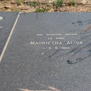 HOFFMAN Josias Mathiem 1920-1980 &amp; Magrietha Alida 1923-