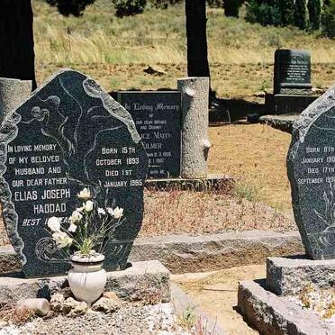 HADDAD Elias Joseph 1893-1965 &amp; TIBSHRAENY Linda 1909-1991