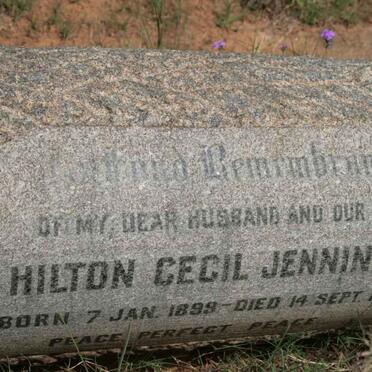 JENNINGS Hilton Cecil 1899-1948