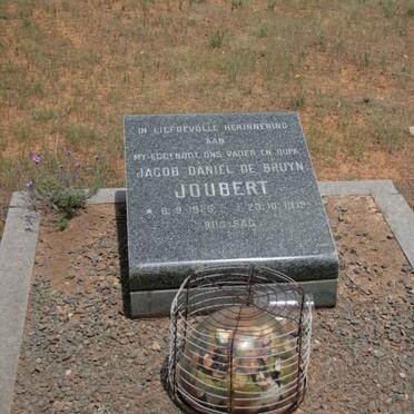 JOUBERT Jacob Daniel De Bruyn 1925-1979