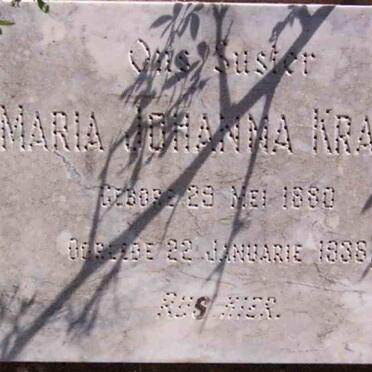 KRAUSE Maria Johanna 1880-1938
