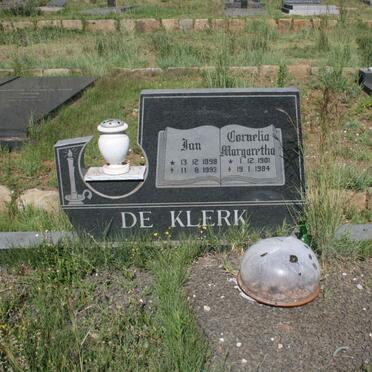 KLERK Jan, de 1898-1993 &amp; Cornelia Margaretha 1901-1984