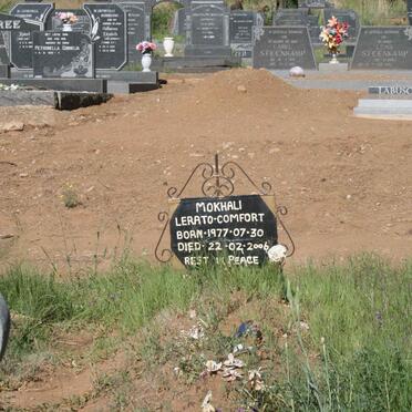MOKHALI Lerato Comfort 1977-2006