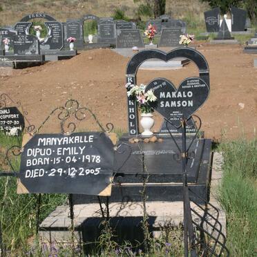 MANYAKALLE Dipuo Emily 1978-2005