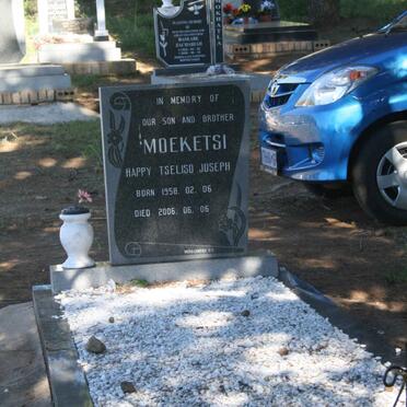 MOEKETSI Happy Tseliso Joseph 1958-2006