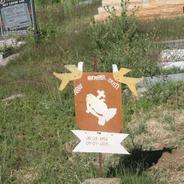 MXHAKA Koos Nkati 1953-2005