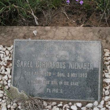 NIENABER Sarel Gerhardus 1878-1943