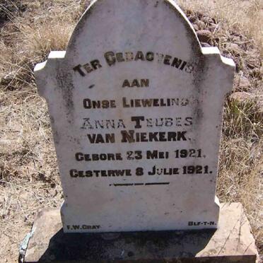 NIEKERK Anna Teubes, van 1921-1921