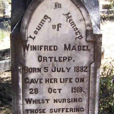 ORTLEPP Winifred Mabel 1882-1918
