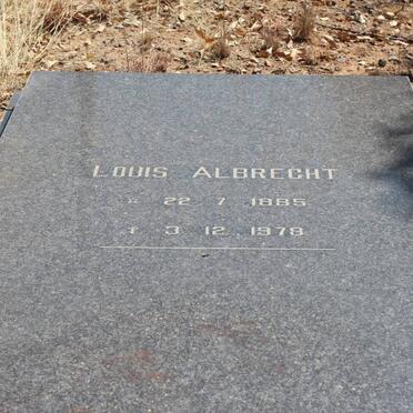 OOSTHUIZEN Louis Albrecht 1885-1978 Magdalena J? VAN T?