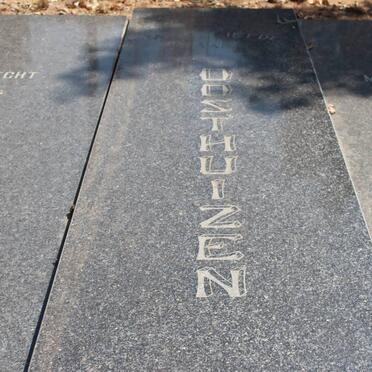 OOSTHUIZEN Louis Albrecht 1885-1978 Magdalena J? VAN T?