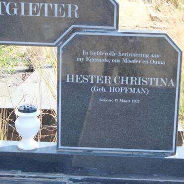 POTGIETER Johannes George 1915-2007 &amp; Hester Christina HOFFMAN 1927-