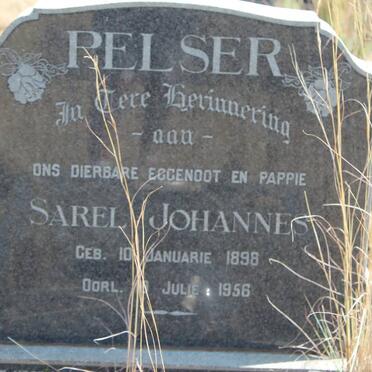 PELSER Sarel Johannes 1898-1956