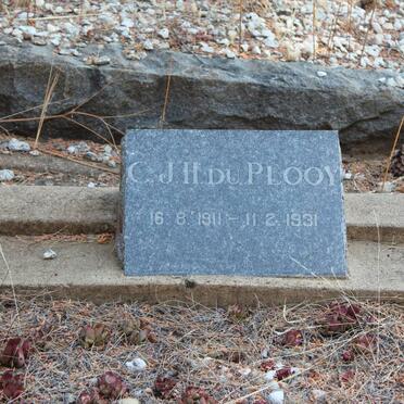 PLOOY C.J.H., du 1911-1931