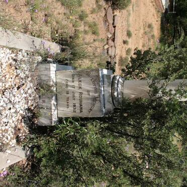 ROUHANA Aleck  -1932