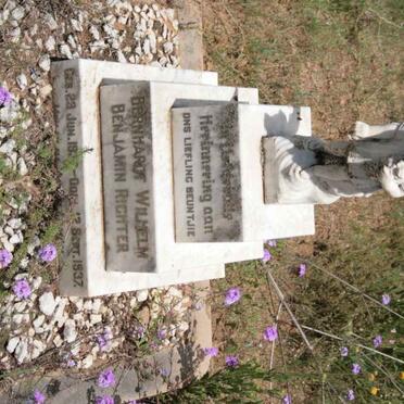 RICHTER Bernhardt Willem Benjamin 193?-1937