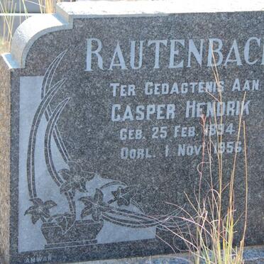 RAUTENBACH Casper Hendrik 1894-1956 &amp; Susanna Johanna VAN TONDER 1896-1966