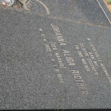 RICHTER Johan Andries 1895-1975 &amp; Johanna Alida MARAIS 1902-1986