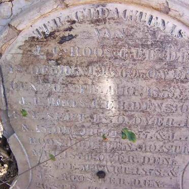 ROOS J.C. 18?8-1878  :: ROOS J.P. 1870-1877 :: ROOS J.J. 18??-1878 :: ROOS J.S. 1876-1877