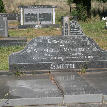 SMITH William August 1909-1988 &amp; Maria Cornelia 1916-2006