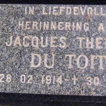 TOIT Jacques Theron, du 1914-1979