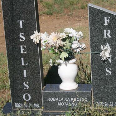 TSELISO Frans 1964-2006